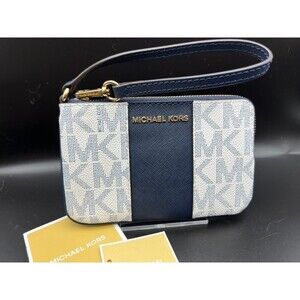 Michael Kors Center Stripe Wristlet